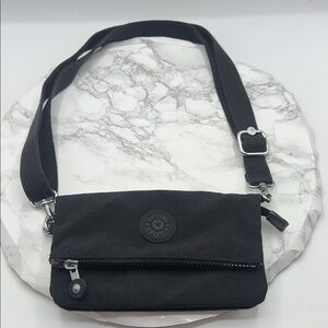 KIPLING Black Lynne Convertible Crossbody